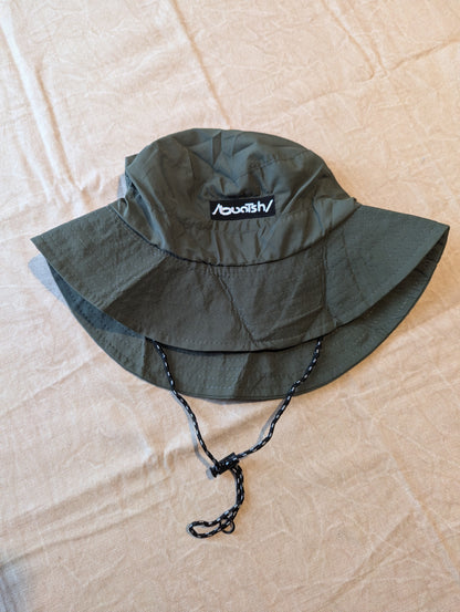 Waterproof, Buntsh,Army-Green, Bucket Hat