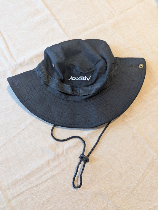 Buntsh, Sun/Safari style, Black, Bucket Hat