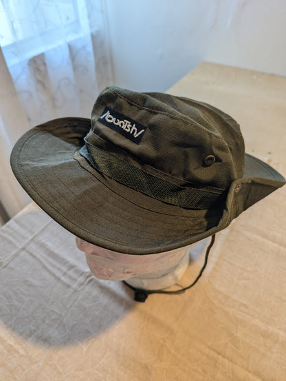 Buntsh, Sun/Safari style, Army Green, Bucket Hat