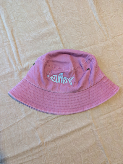 Buntsh-Fish logo, Bubblegum-pink, Bucket hat