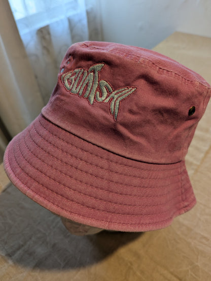 Buntsh-Fish logo, Bubblegum-pink, Bucket hat