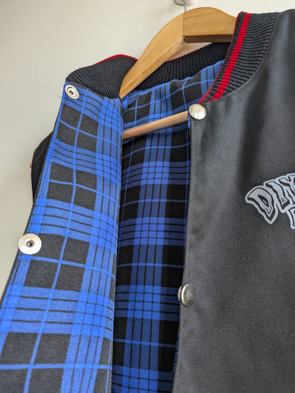 Handcrafted, Black, Snap-Button, DIYSkatePool Vest