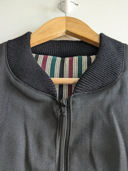 Handcrafted, Black, Zip-Up, DIYSkatePool Vest