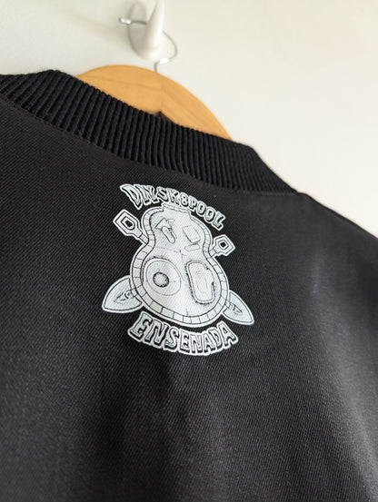 Handcrafted, Black, Zip-Up, DIYSkatePool Vest