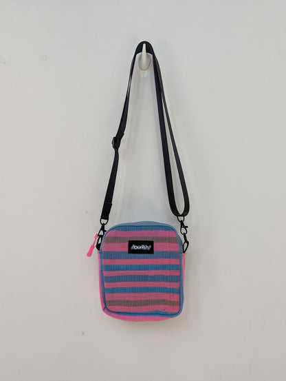 Upcycled Buntsh-box bag, Bubble Gum (Pink & Blue) Colors (1 of 4)