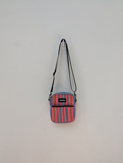 Upcycled Buntsh-box bag, Bubble Gum (Pink & Blue) Colors (2 of 4)