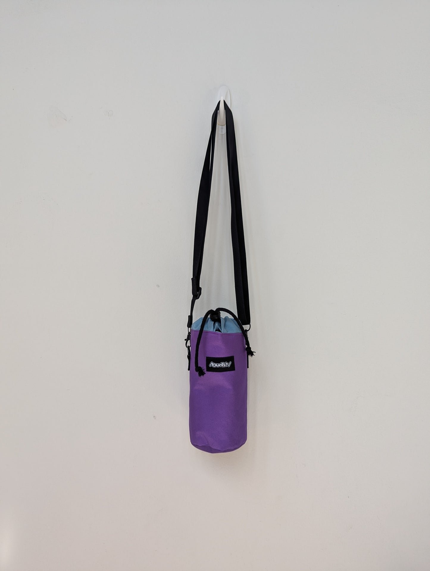 Water Bottle Carrier/Sleeve, Buntsh Bag (Purple & Blue)