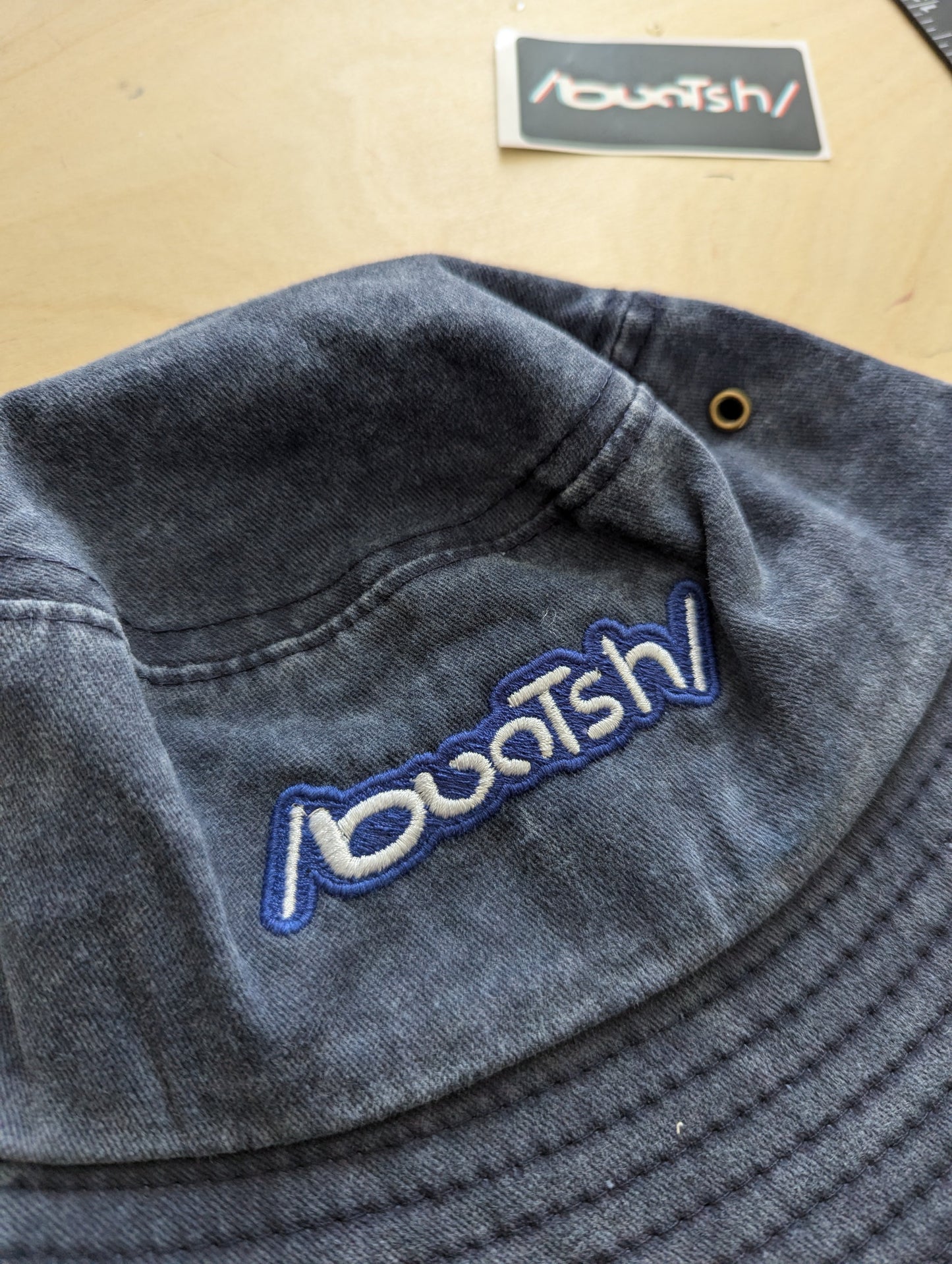 Buntsh, "Blue Denim" Bucket hat