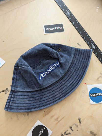 Buntsh, "Blue Denim" Bucket hat