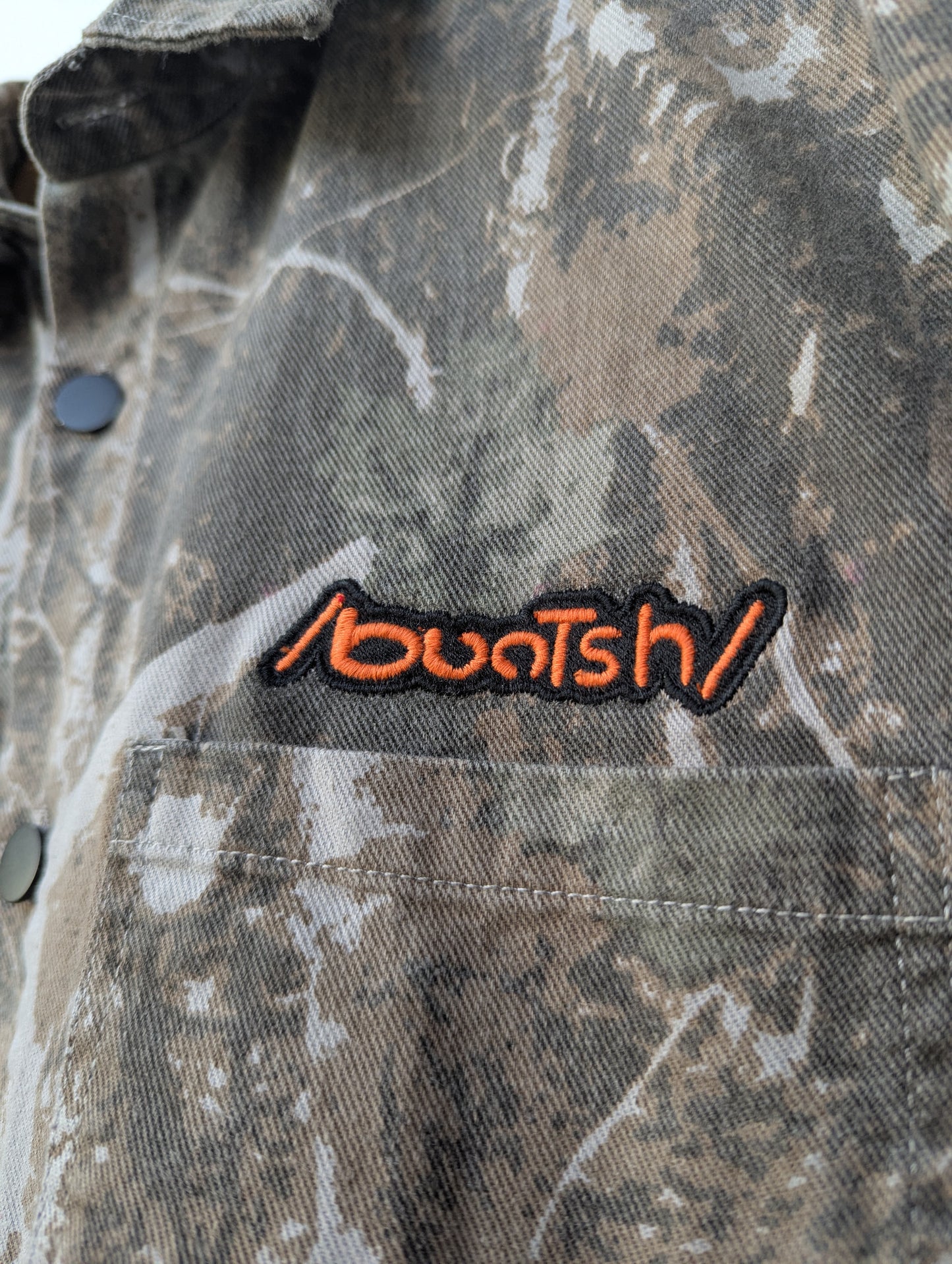 Camo, Stud-button, Buntsh jacket (embroidered logo)
