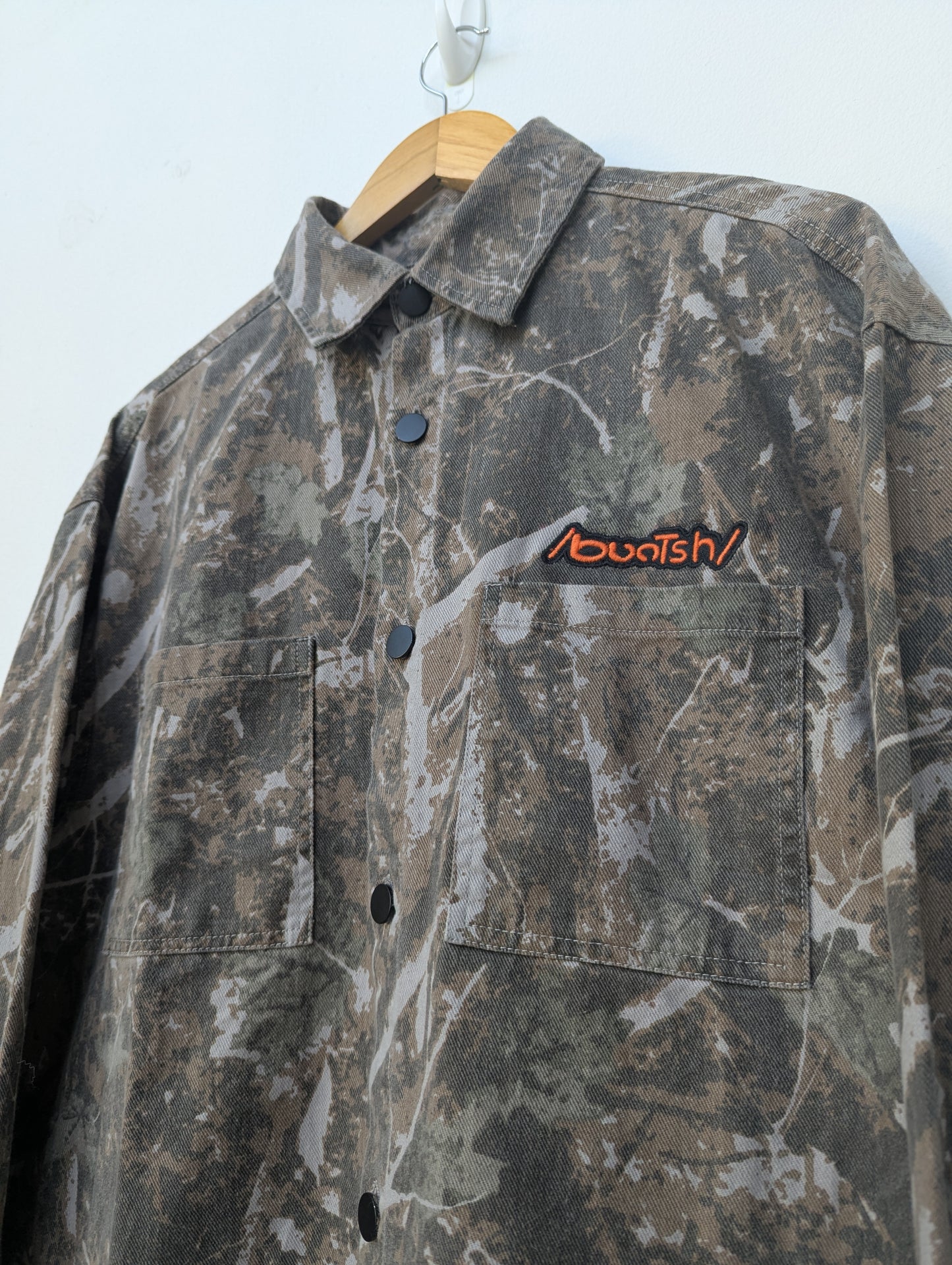 Camo, Stud-button, Buntsh jacket (embroidered logo)