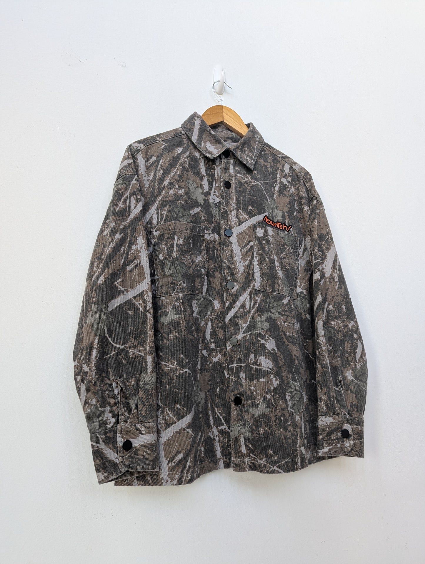 Camo, Stud-button, Buntsh jacket (embroidered logo)