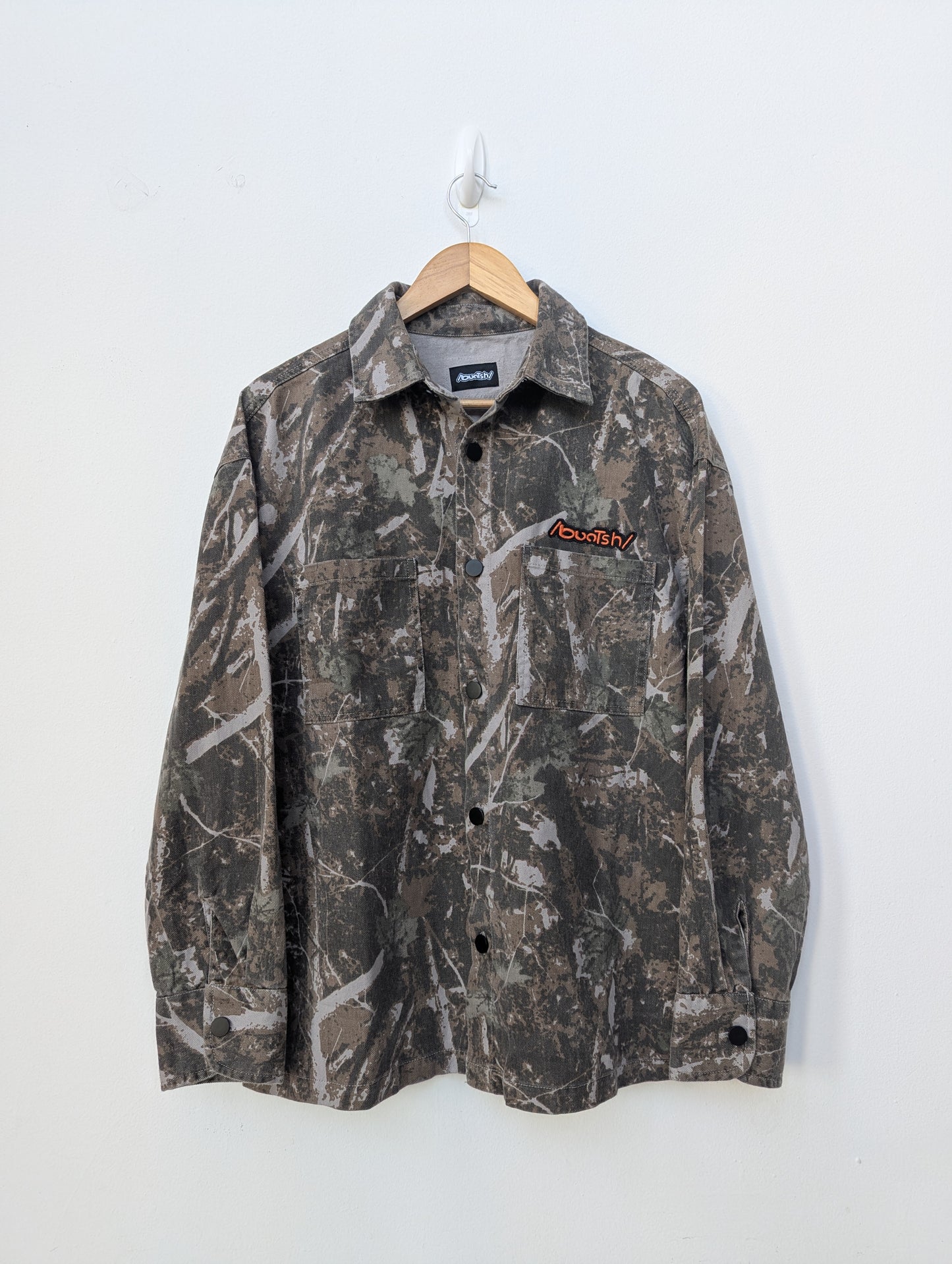 Camo, Stud-button, Buntsh jacket (embroidered logo)